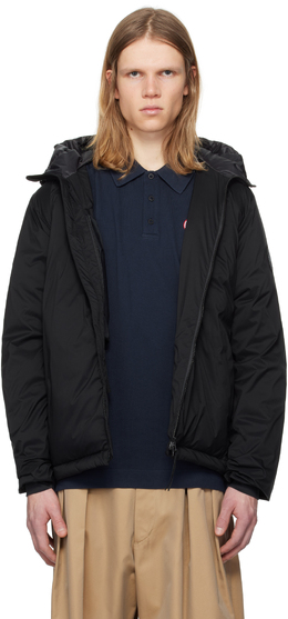Canada Goose: Чёрная куртка  Lodge