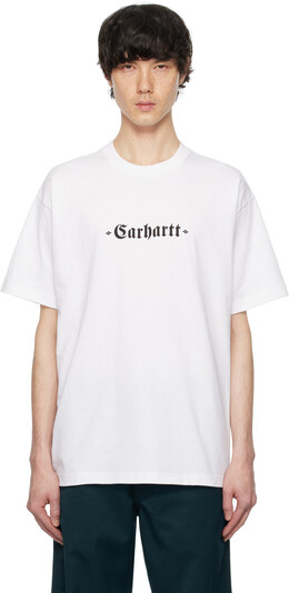 Carhartt Work In Progress: Белая футболка 