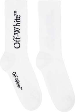 Off-White: Белые носки 
