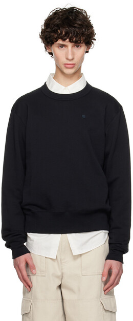 Acne Studios: Чёрная толстовка 
