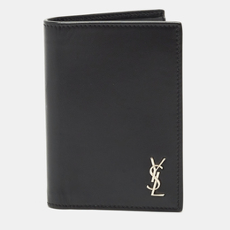 Saint Laurent Paris: Чёрный кошелёк 