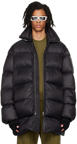 Rick Owens: Чёрное пальто 
