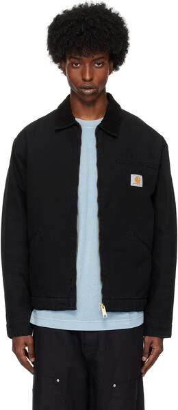 Carhartt Work In Progress: Чёрная куртка 