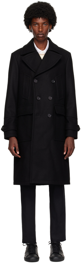 Belstaff: Чёрное пальто 