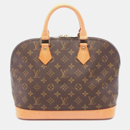 Louis Vuitton: Коричневая сумка 