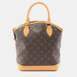 Louis Vuitton: Коричневая сумка на руку  Lockit