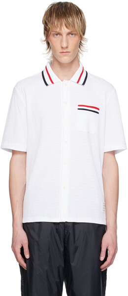 Thom Browne: Рубашка в полоску 