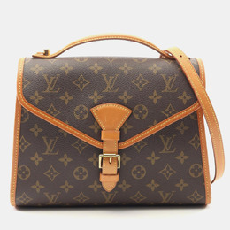 Louis Vuitton: Коричневая сумка 