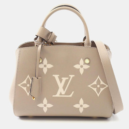 Louis Vuitton: Двухцветная сумка на руку  Montaigne