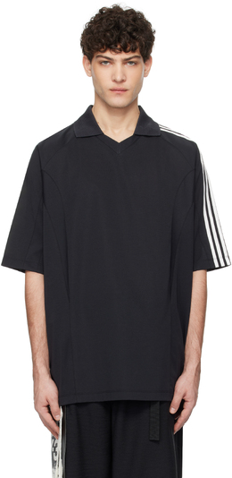 Y-3: Чёрное поло 