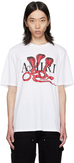 Amiri: Белая футболка 