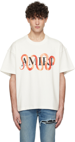 Amiri: Белая футболка 