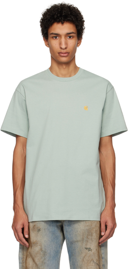 Carhartt Work In Progress: Зелёная футболка 