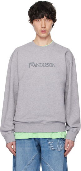 JW Anderson: Серая толстовка 