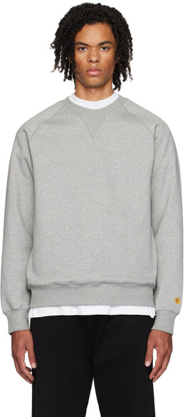 Carhartt Work In Progress: Серая толстовка 