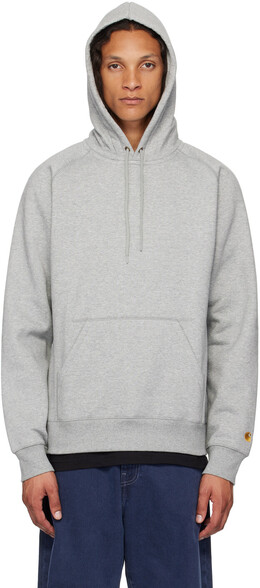 Carhartt Work In Progress: Серая толстовка 