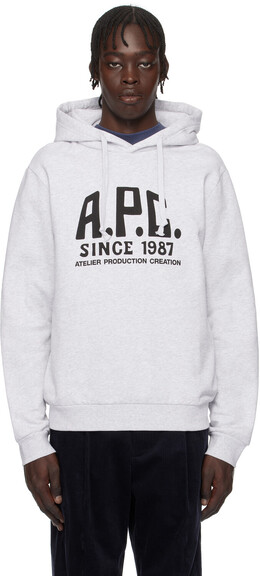 A.P.C.: Серая толстовка 