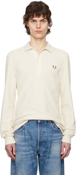 Fred Perry: Поло с длинным рукавом 