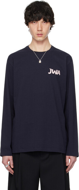 JW Anderson: Футболка с длинным рукавом 