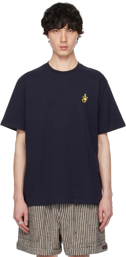 JW Anderson: Футболка с вышивкой 