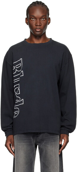 Rhude: Футболка с длинным рукавом 