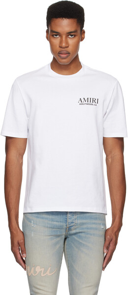 Amiri: Белая футболка 