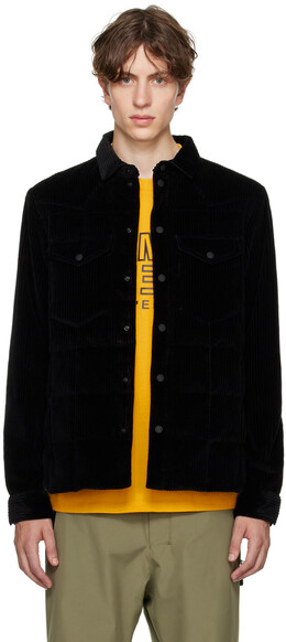 Moncler Grenoble: Чёрный пуховик 