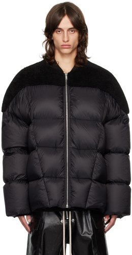 Rick Owens: Чёрный пуховик  Flight