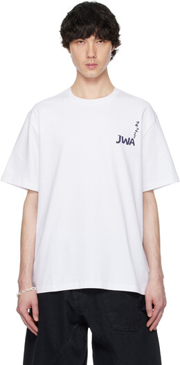 JW Anderson: Футболка с принтом 