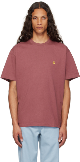 Carhartt Work In Progress: Розовая футболка 