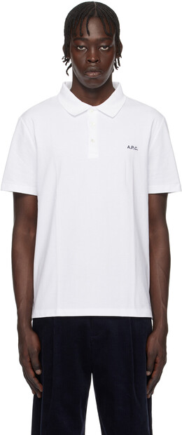 A.P.C.: Белое поло 