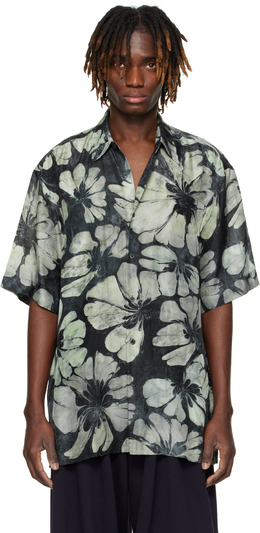 Dries Van Noten: Чёрная рубашка 