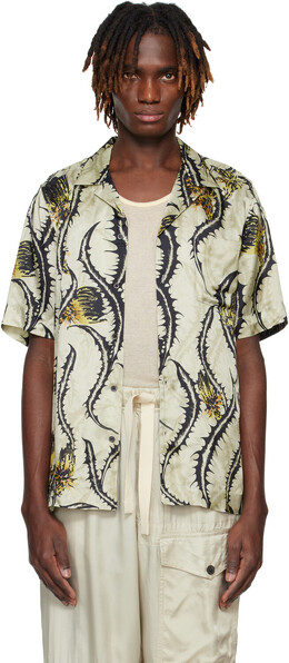 Dries Van Noten: Жёлтая рубашка 