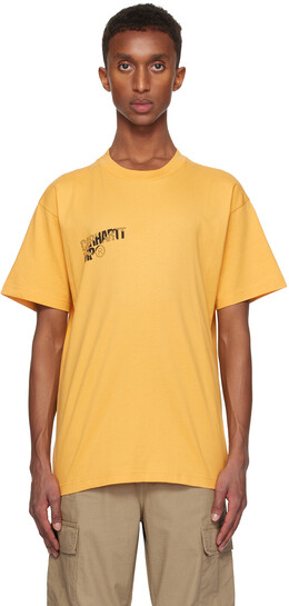 Carhartt Work In Progress: Жёлтая футболка 