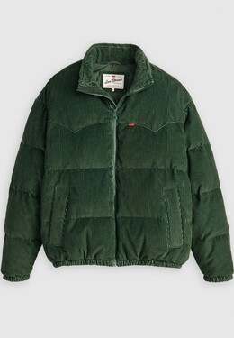 Levi's: Тёмный пуховик 