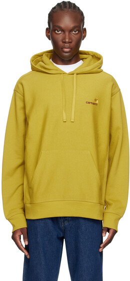 Carhartt Work In Progress: Жёлтая толстовка 