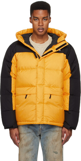 The North Face: Чёрный пуховик 