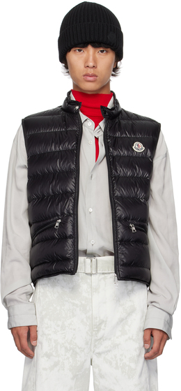 Moncler: Чёрный жилет 