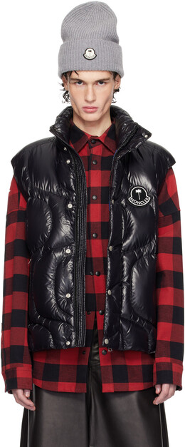 Moncler Genius: Чёрный жилет 