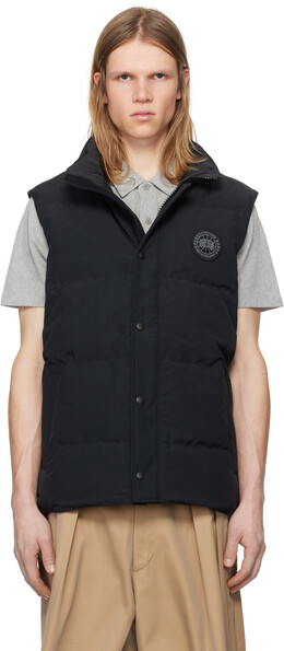 Canada Goose: Чёрный жилет  Garson