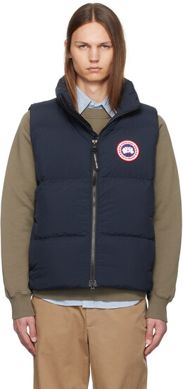 Canada Goose: Синий жилет 