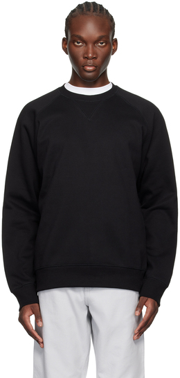 Carhartt Work In Progress: Чёрная толстовка 