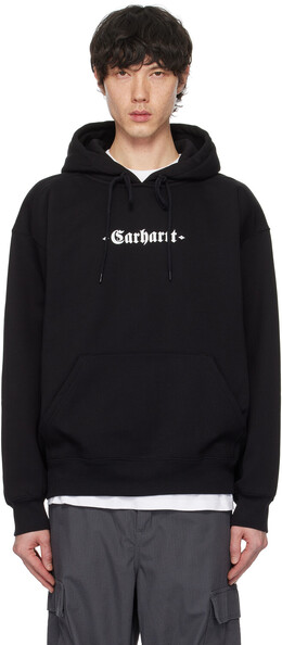 Carhartt Work In Progress: Чёрная толстовка 