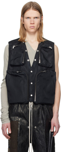 Rick Owens: Чёрный жилет 