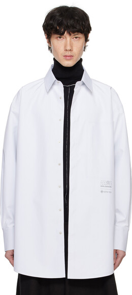 MM6 Maison Margiela: Рубашка с длинным рукавом 