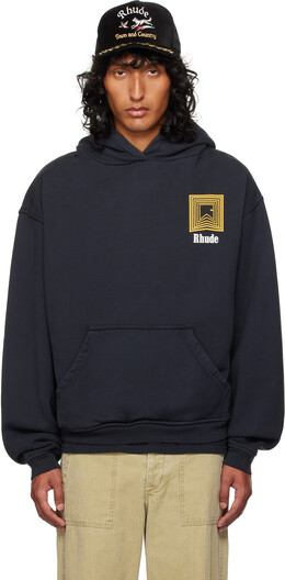 Rhude: Чёрная толстовка 