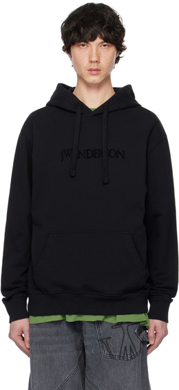 JW Anderson: Чёрная толстовка 
