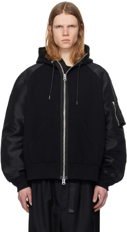 Sacai: Толстовка с капюшоном 