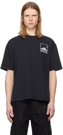 Rhude: Чёрная футболка 