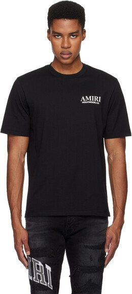 Amiri: Чёрная футболка 
